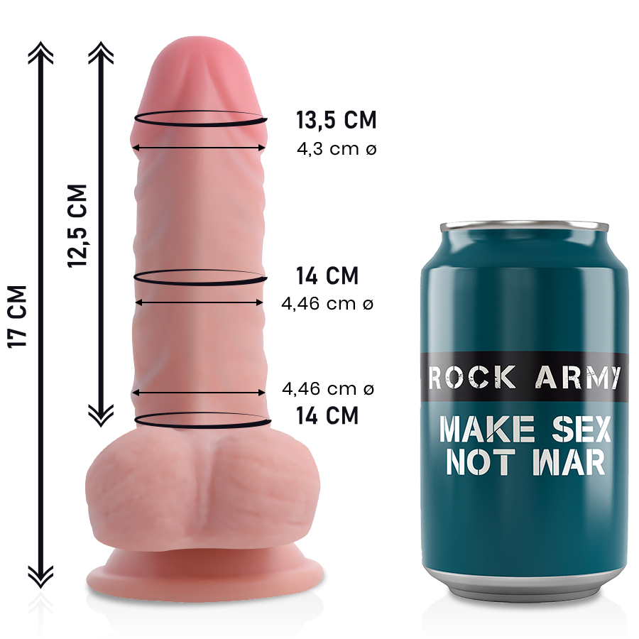 ROCKARMY - PANZER DE DENSIDADE DUPLA 17 CM -O- 4.46 CM - Sexshoptuga