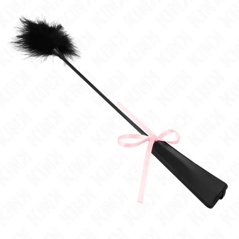 KINK - PENAS DE CÓCEGAS COM LAÇO DE FITA ROSA 49 CM - Sexshoptuga