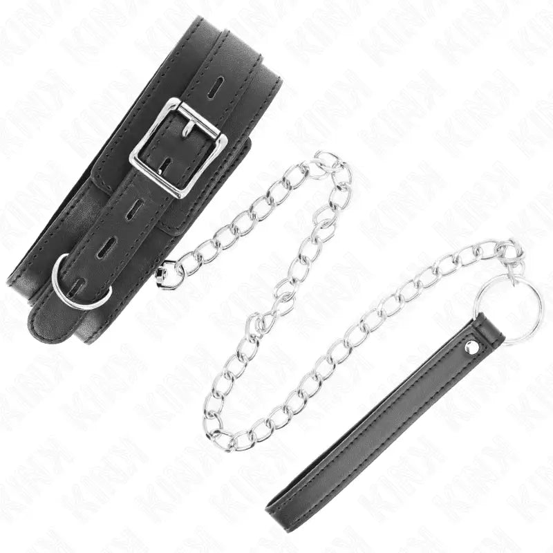 KINK - COLAR COM CINTO 65 CM COM ALÇA PRETA 54 X 4,5 CM - Sexshoptuga 