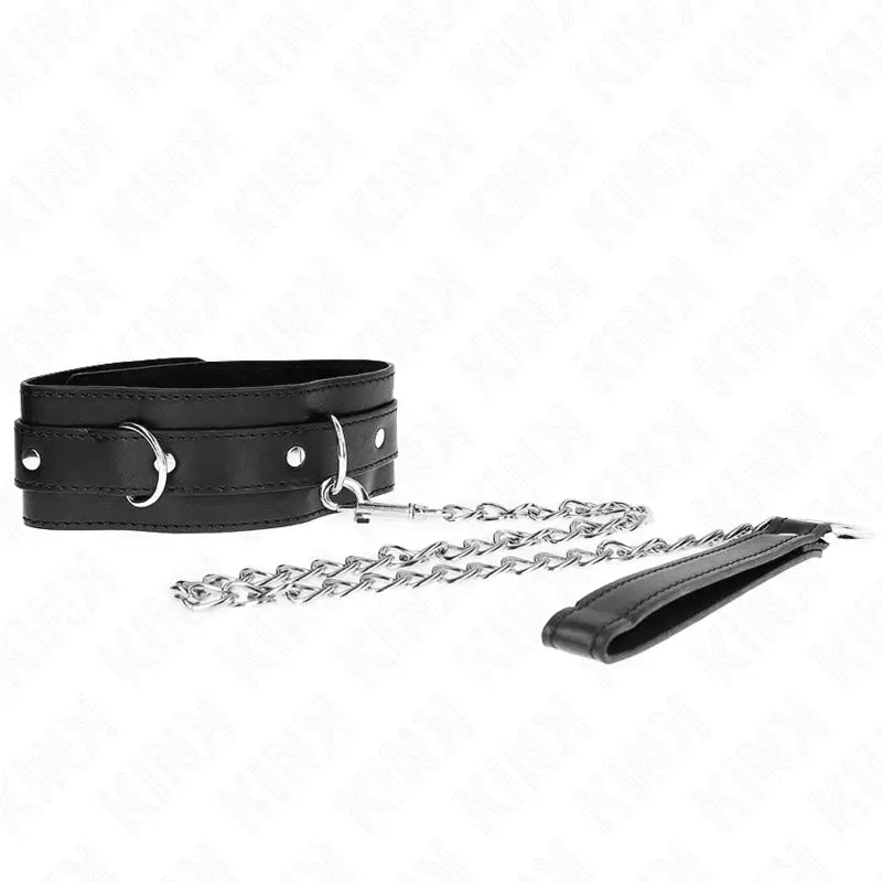 KINK - COLAR COM CINTO 65 CM COM ALÇA PRETA 54 X 4,5 CM - Sexshoptuga 