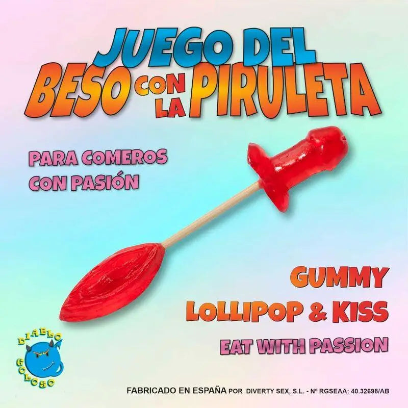 DIABLO PICANTE - JOGO DE PÊNIS E LÁBIOS GUMMY - Sexshoptuga 