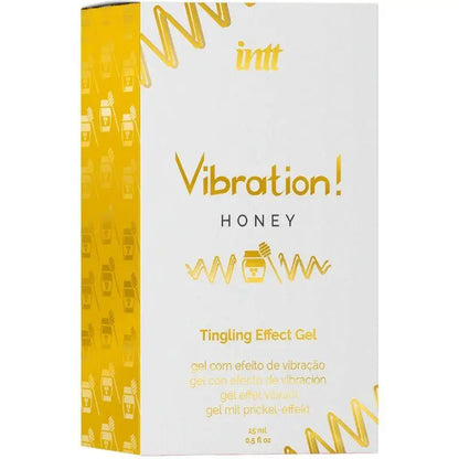 INTT - PODEROSO ESTIMULANTE ÍNTIMO MEL LÍQUIDO GEL VIBRADOR 15 ML - Sexshoptuga 