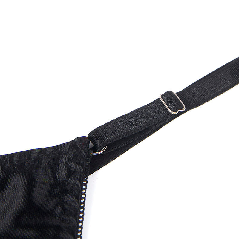 SUBBLIME - 955205 CONJUNTO DE SUTIÃ COM LAÇO PRETO AJUSTÁVEL L/XL - Sexshoptuga 