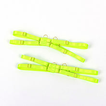 SUBBLIME - 955274 CONJUNTO DE SUTIÃ COM COLAR E DETALHES NAS PERNAS VERDE FLUORESCENTE S/M - Sexshoptuga 