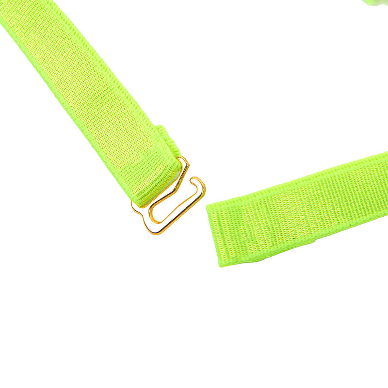 SUBBLIME - 955281 CONJUNTO DE SUTIÃ COM COLAR E DETALHES NAS PERNAS VERDE FLUORESCENTE L/XL - Sexshoptuga 