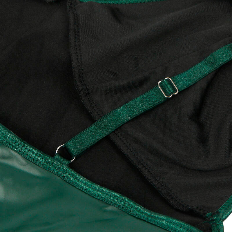 SUBBLIME - 955441 VESTIDO COM ALÇAS DE COURO VERDE L/XL - Sexshoptuga 
