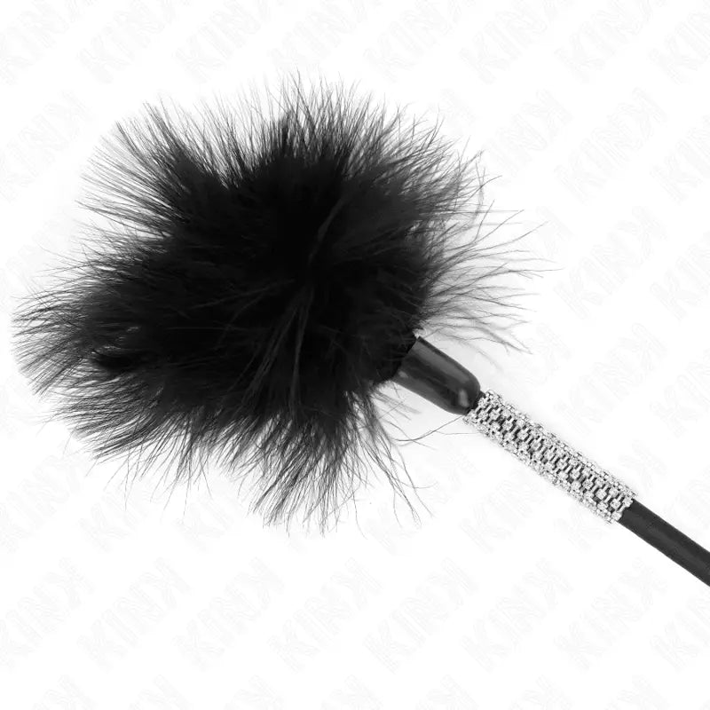 KINK - PENAS DE CÓCEGAS COM CABO DE Strass 50 CM - Sexshoptuga 