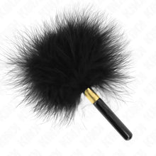 KINK - PENAS DE CÓCEGAS EM METAL OURO PRETO 18 CM - Sexshoptuga 