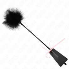 KINK - PENAS DE CÓCEGAS COM LAÇO DE FITA ROSA 49 CM - Sexshoptuga 